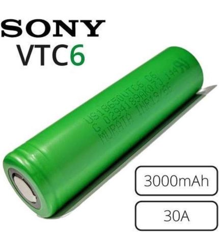 Sony / Murata 18650 VTC6 3000mAh - 30A